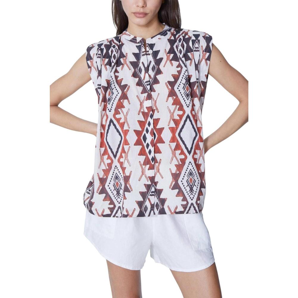 NEW MARIA CHER ortiz fany sleeveless shirt in mix 1